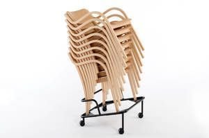 Mit dem praktischen Transportwagen schnell verrückt